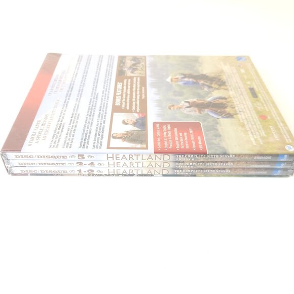 Heartland Season 6 DVD 2013 5 Disc Set Canadian Edition New Sealed - Picture 10 of 10